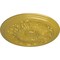 Ekena Millwork Damon Ceiling Medallion (Fits Canopies up to 3 3/8"), Hand-Painted Rich Gold, 20"OD x 1 1/2"P CM20DARGS - alternate 3